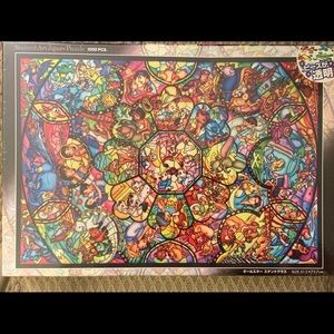 1000 piece Disney mosaic jigsaw puzzle
